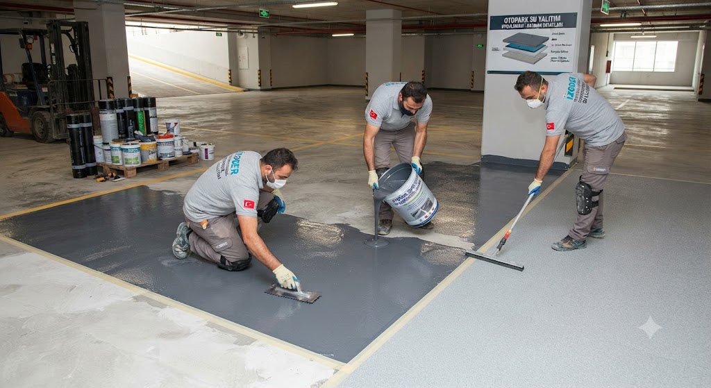 Otopark Su Yalıtımı